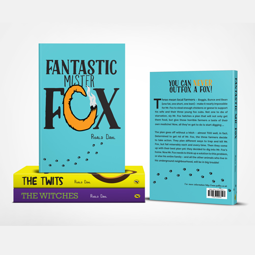 Roald Dahl Book Covers